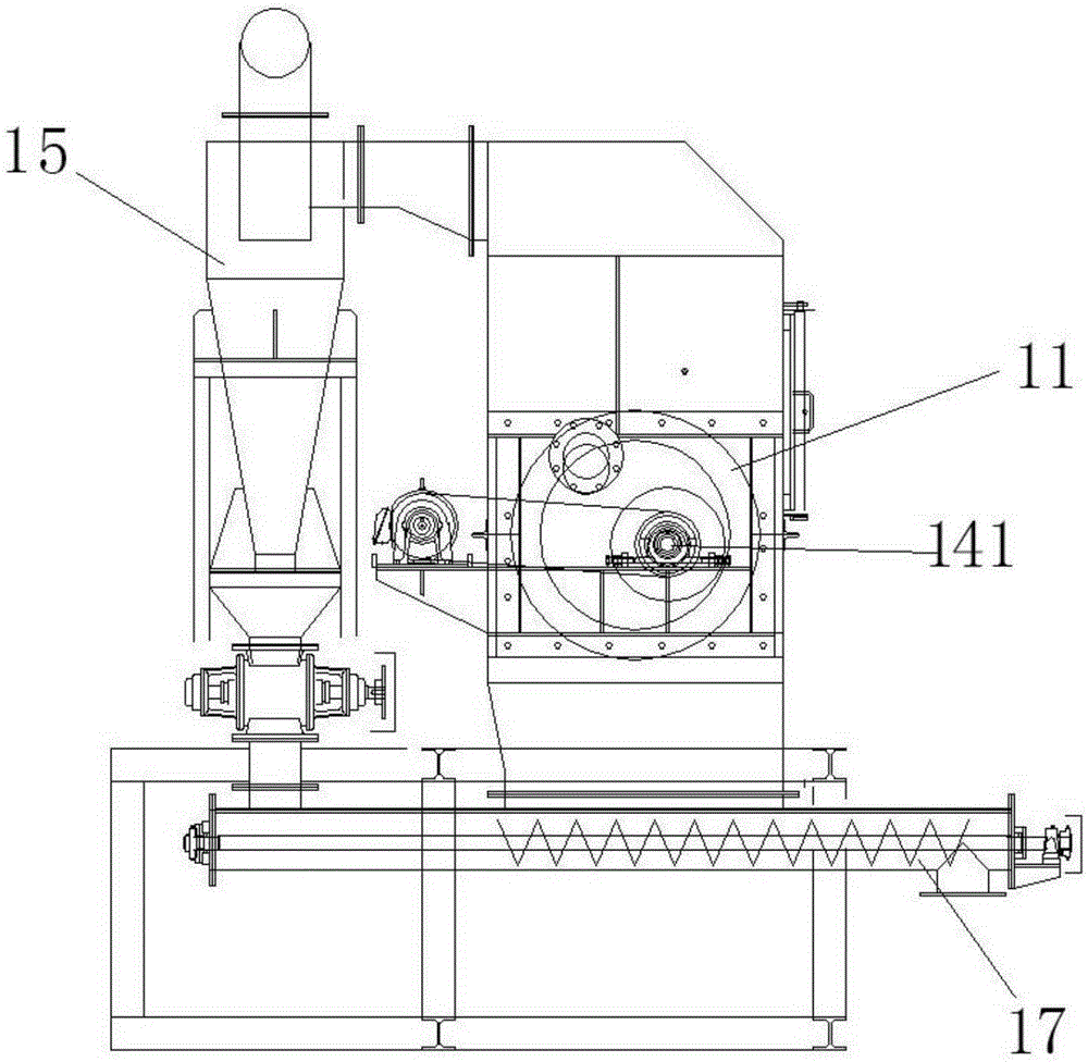 Drying and incineration system