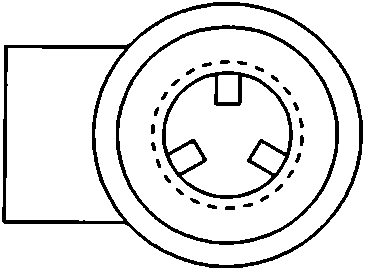 Insertion grouted reinforcing steel bar connecting sleeve and construction method thereof