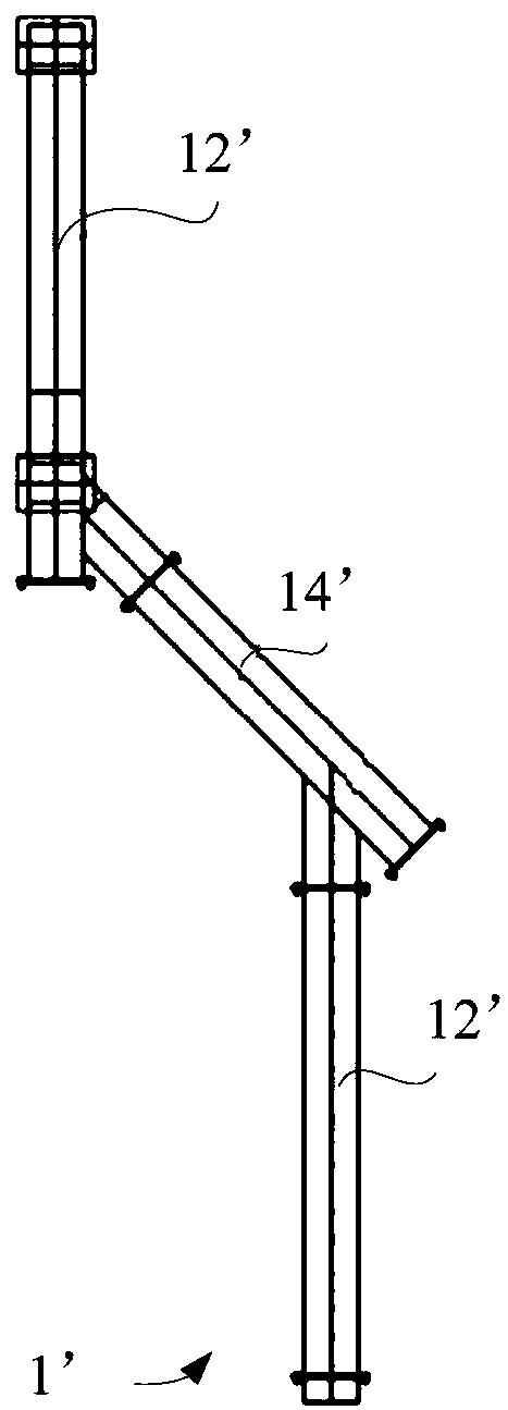 Overflow pipe and asphalt stirring equipment