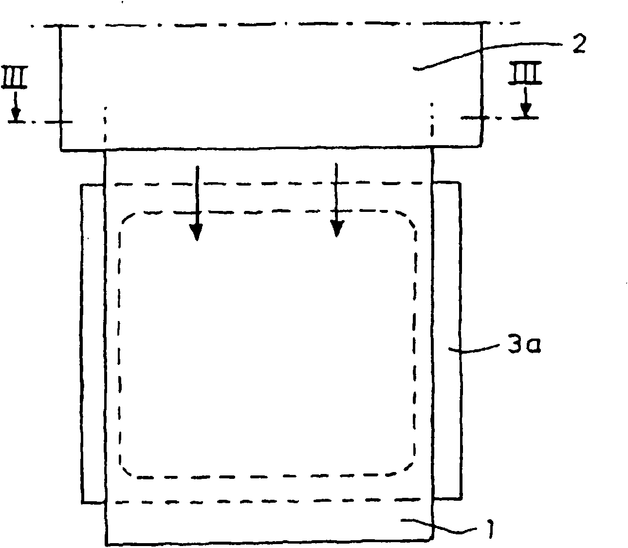 Device for the extrusion of web-shaped or belt-shaped preforms from thermoplastic plastic, and method for the extrusion of such a preform