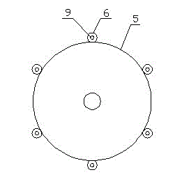 Lead wire rotary drying machine