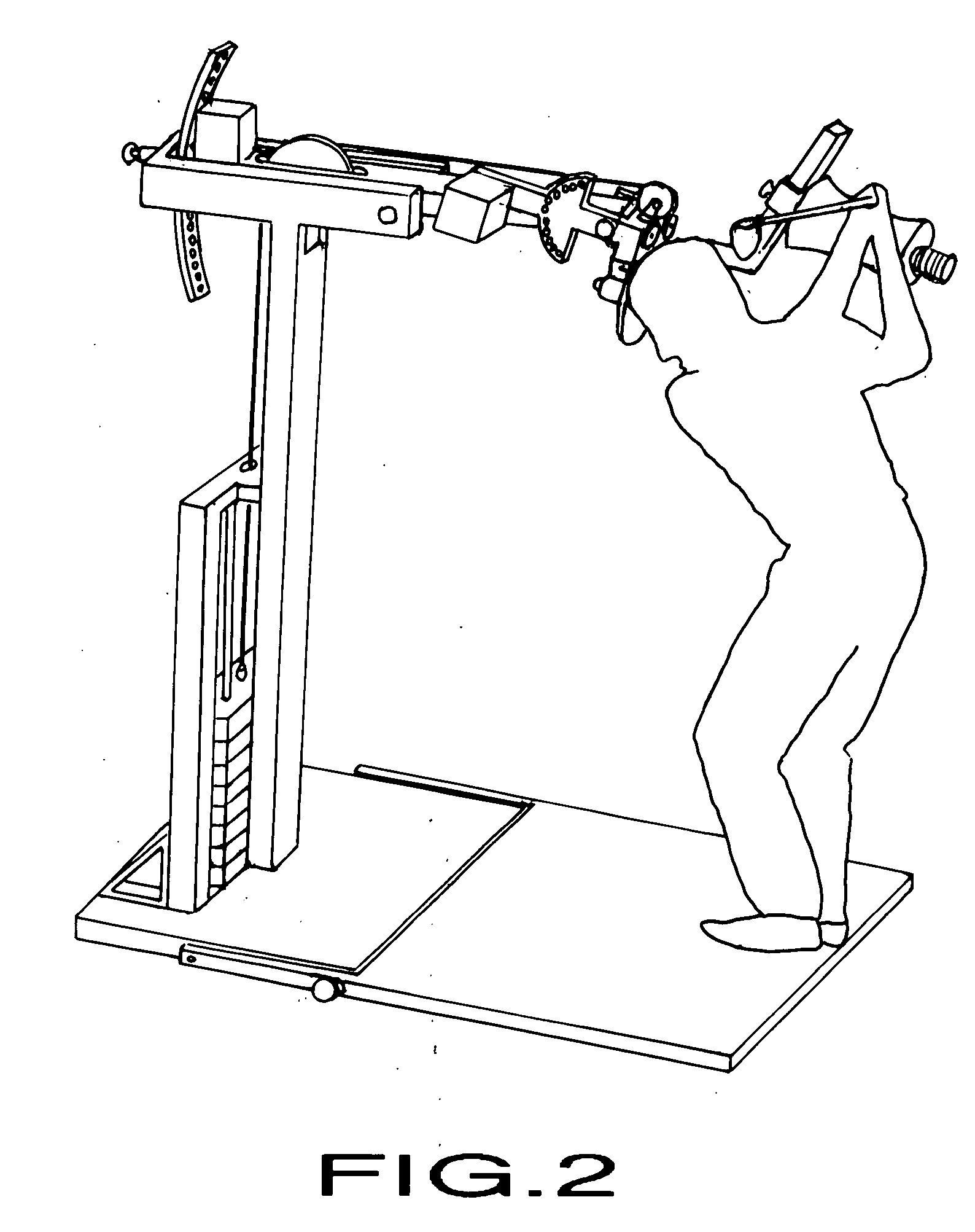 Golf swing muscle strengthener