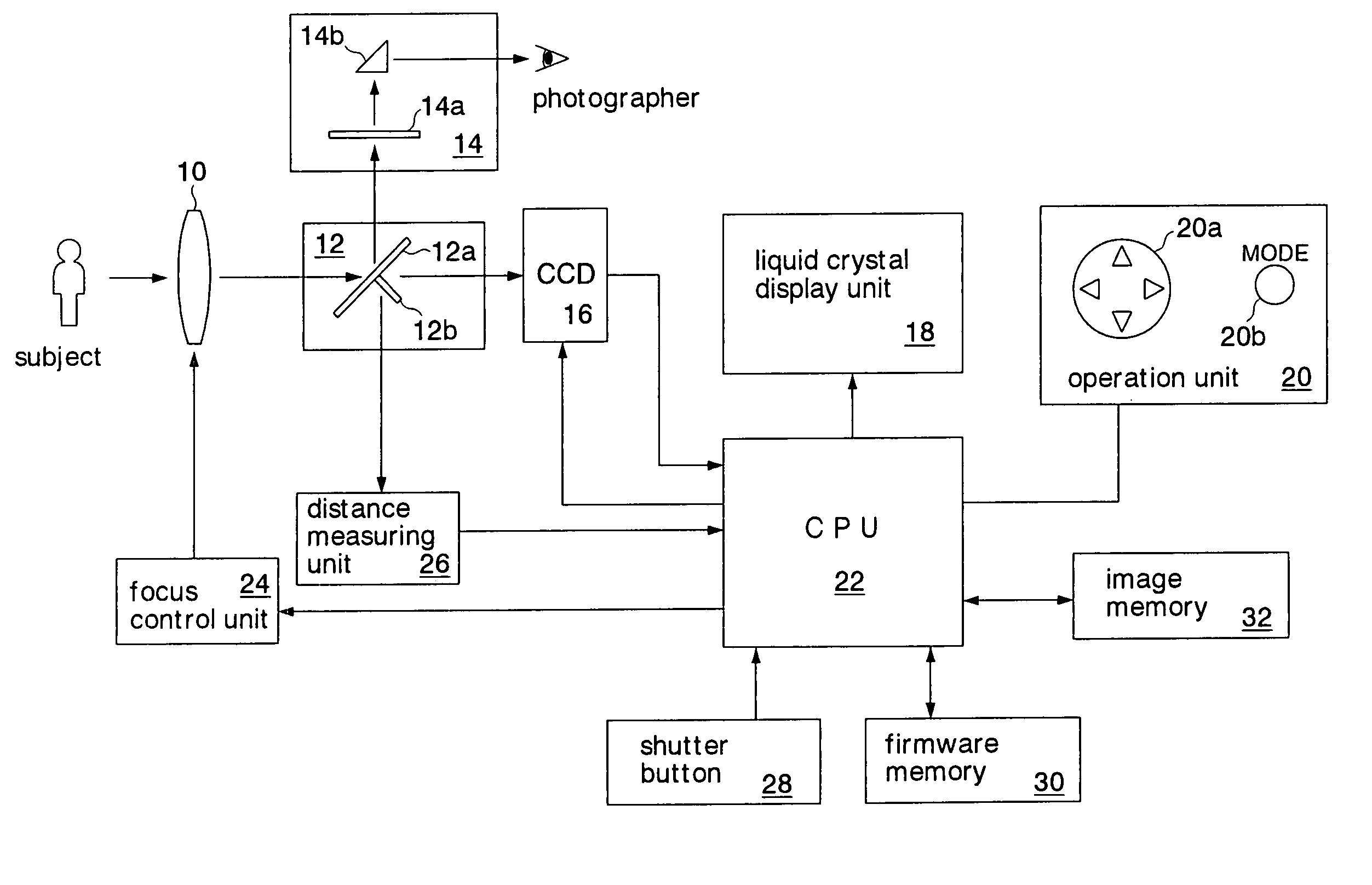 Digital camera capable of obtaining crop image