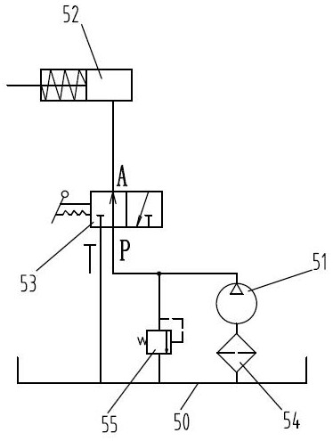 Supporting leg oil cylinder control device of vehicle