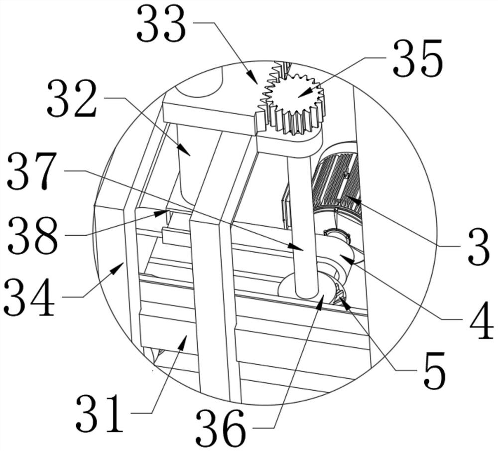 A skeleton feeding device with a nail-shaped skeleton rubber product