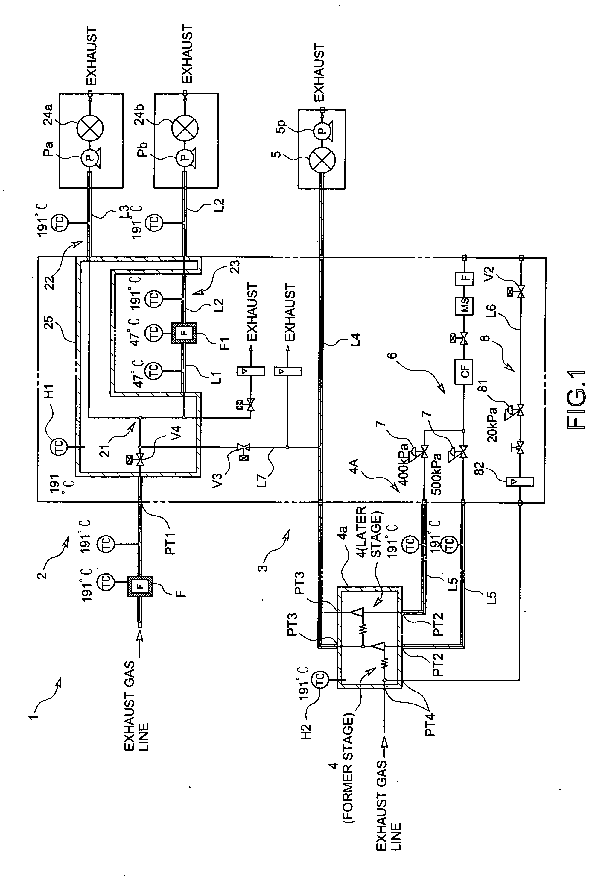 Exhaust gas analyzer