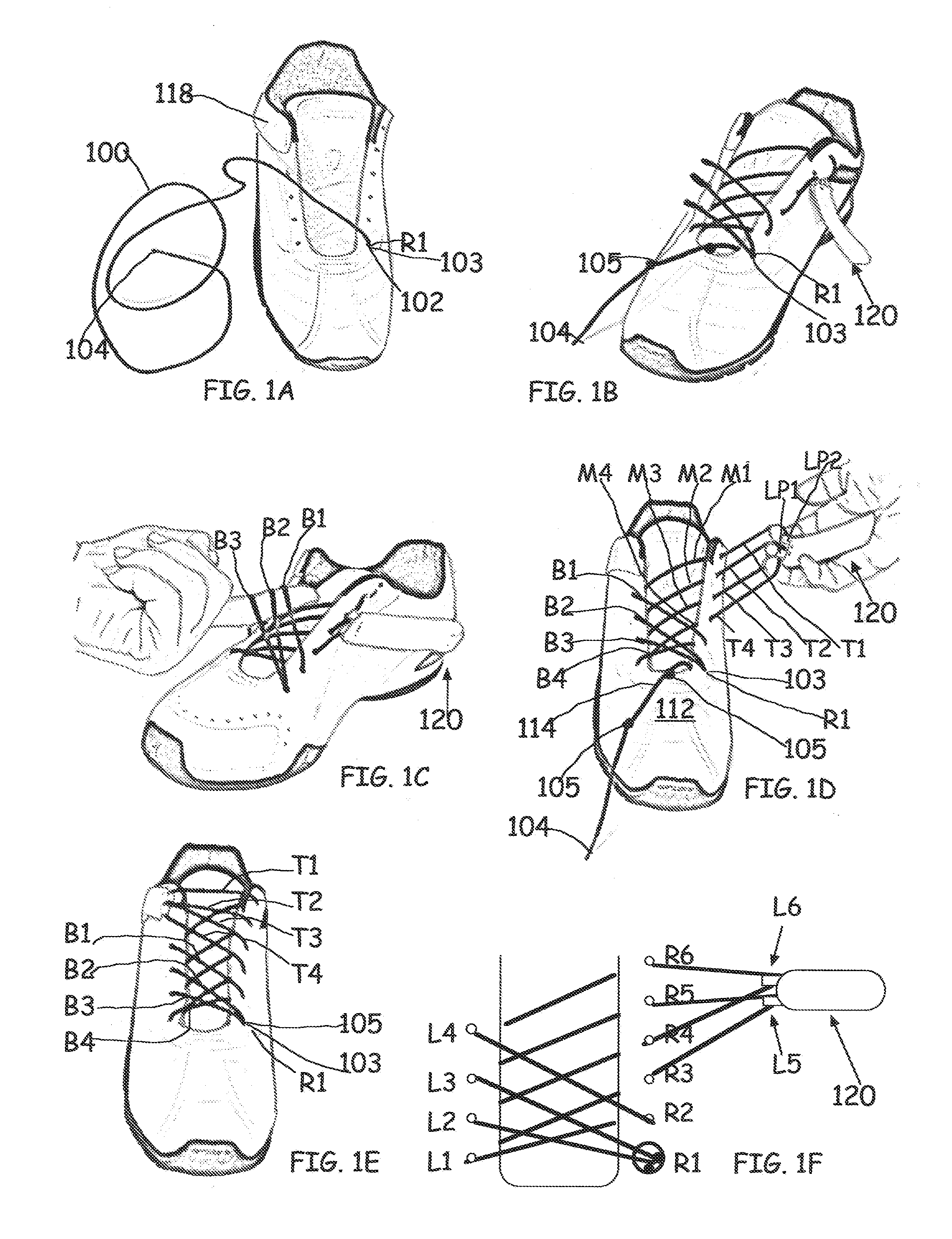 Dually Adjustable, Anchored, Parallel Lacing Technology