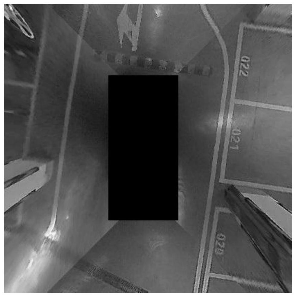 Top view-based parking lot vehicle self-positioning and map construction method