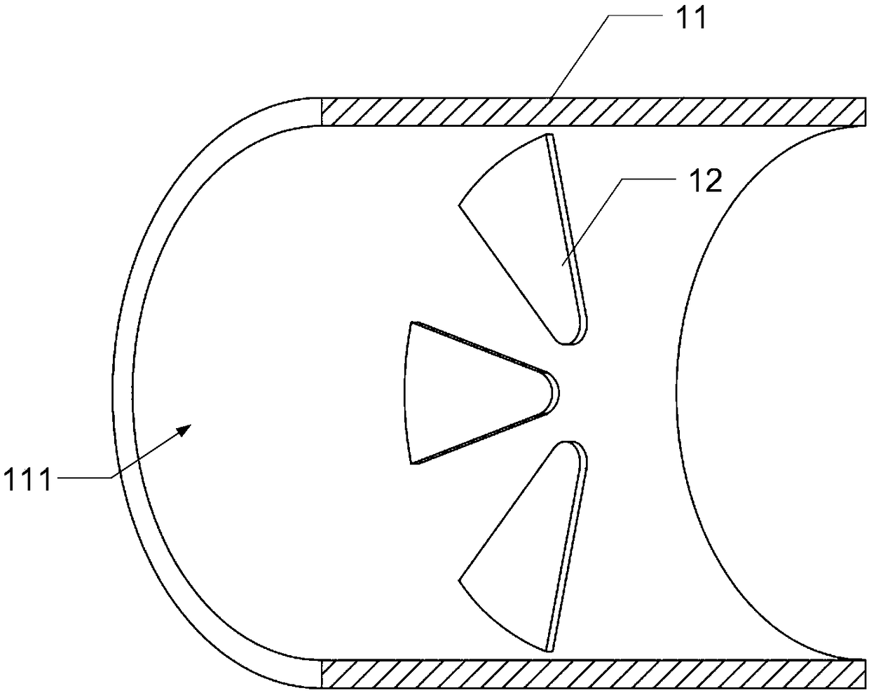 A fluid driving device and a urine drainage structure used for the same