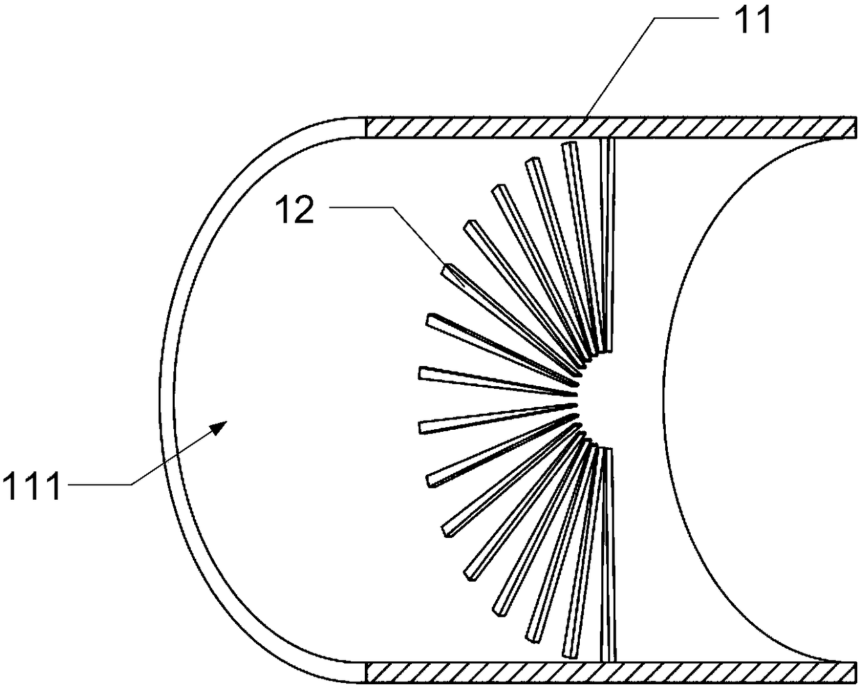 A fluid driving device and a urine drainage structure used for the same