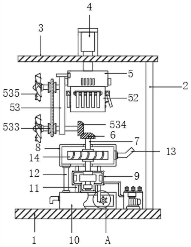 Wind-assisted hydroelectric generation device and method for wind direction changeable area