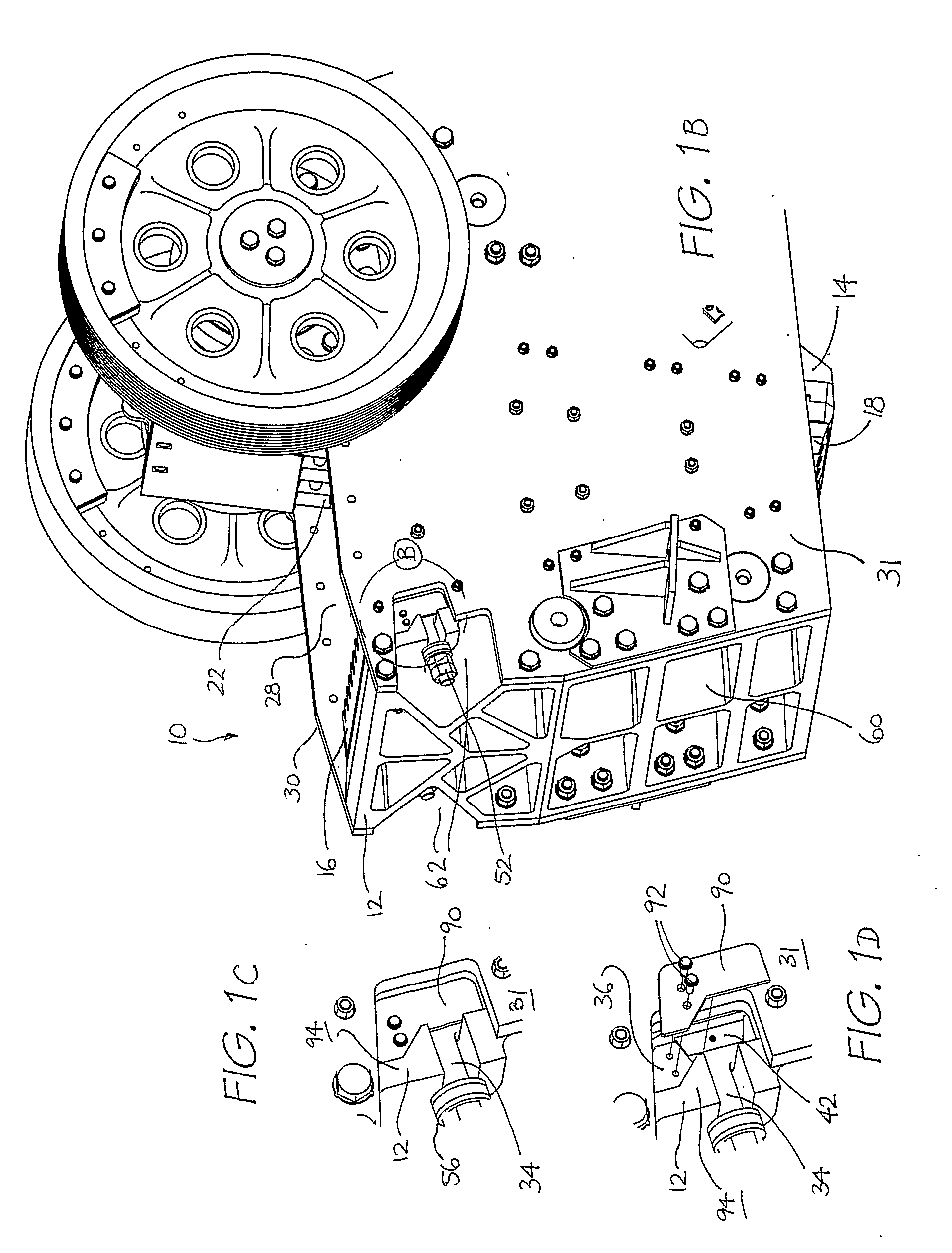 Jaw assembly for a jaw crusher