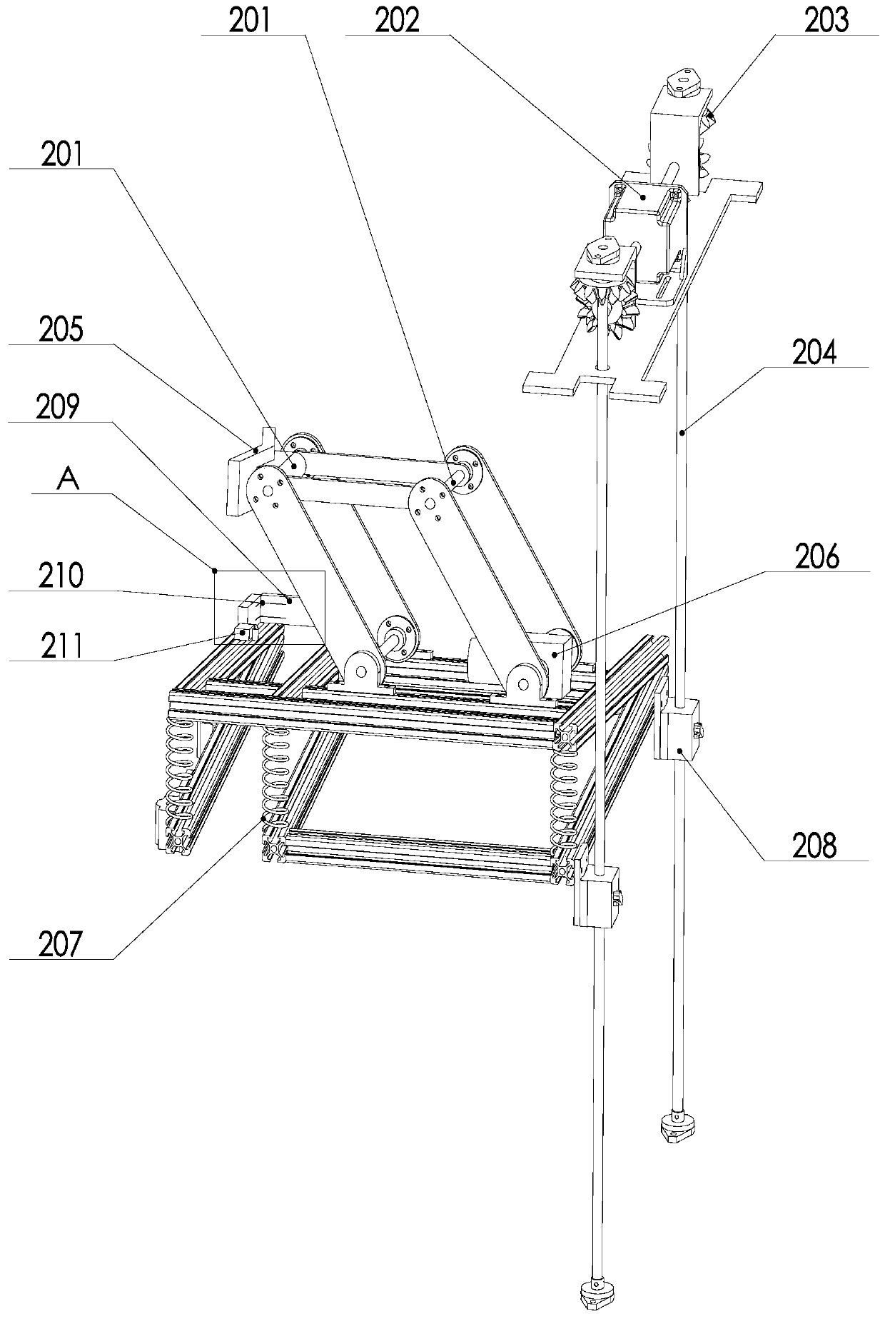 Method for picking pineapples