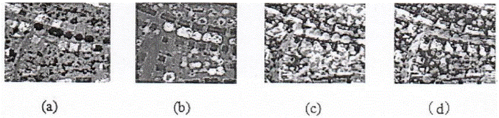 Precise LINDAR data ground object classification method based on adaptive characteristic weight synthesis