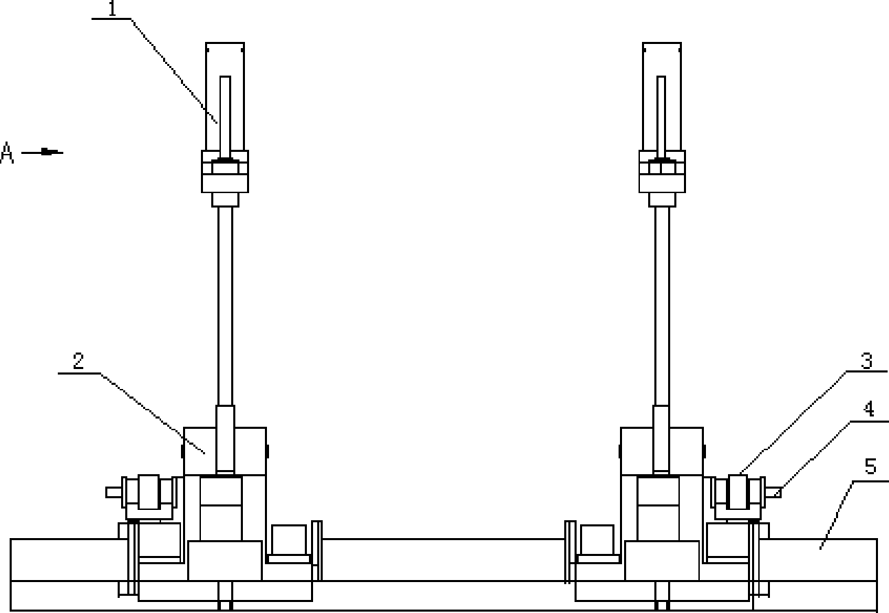 Full automatic hydraulically operated fixture device