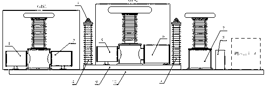 Integrated standard device for field calibration of extra/ultra high voltage capacitor voltage transformer (CVT)