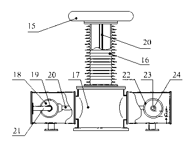 Integrated standard device for field calibration of extra/ultra high voltage capacitor voltage transformer (CVT)