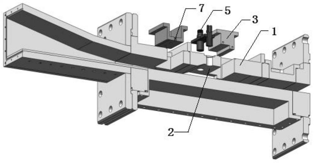 Combustion drag reduction method and device applied to scramjet engine