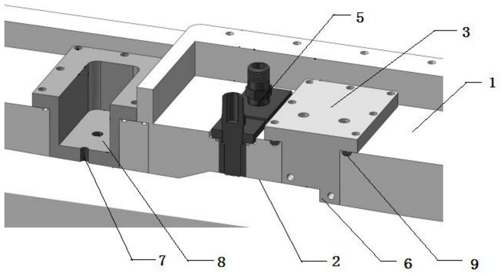 Combustion drag reduction method and device applied to scramjet engine