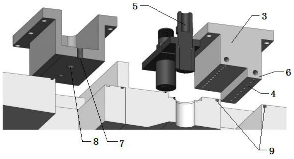 Combustion drag reduction method and device applied to scramjet engine