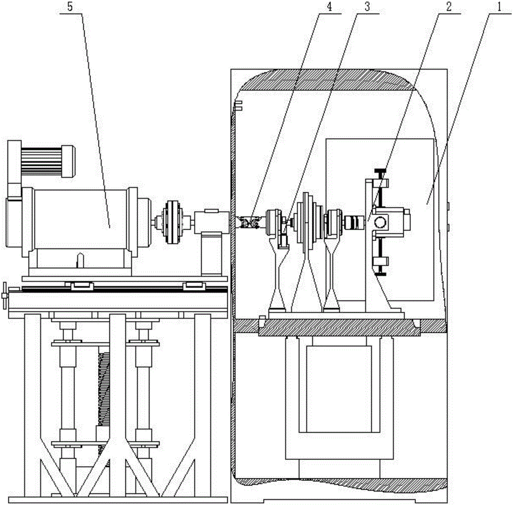 Testbed for reliability of power unit of industrial robot