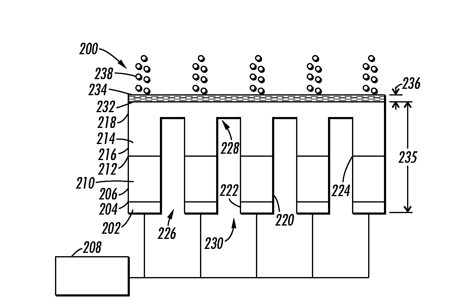 System and method for acoustic ejection of drops from a thin layer of fluid