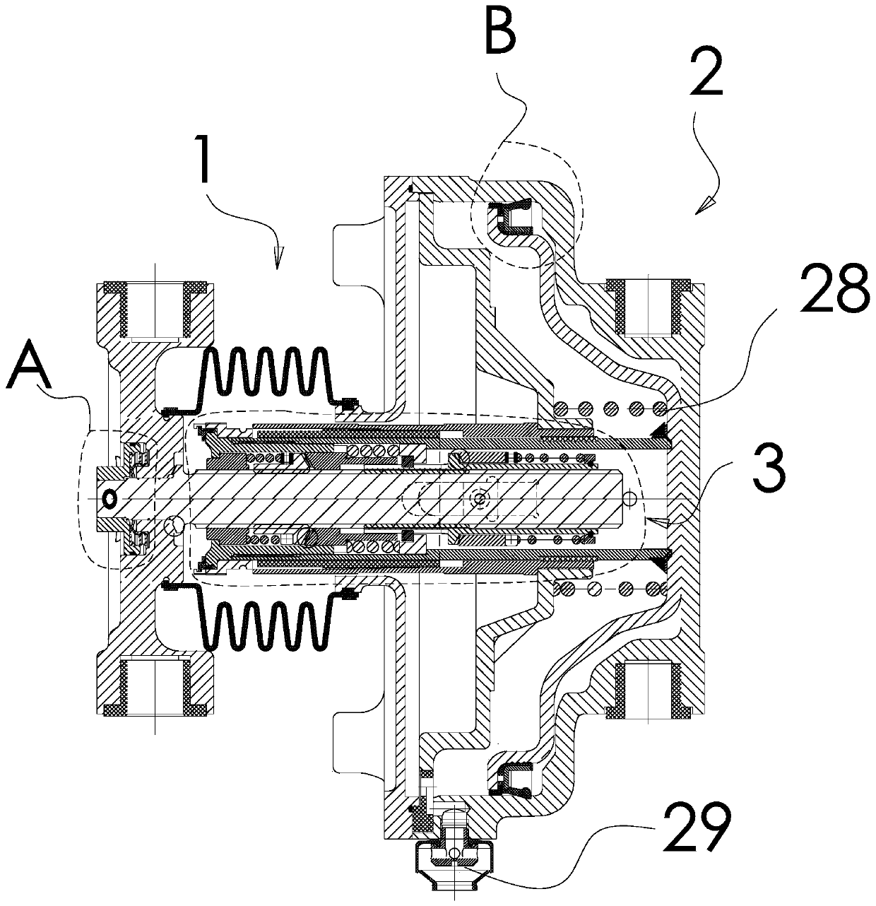 Pneumatic Brake Cylinder, Air Brake Device and Adjustment Clearance Identification Method