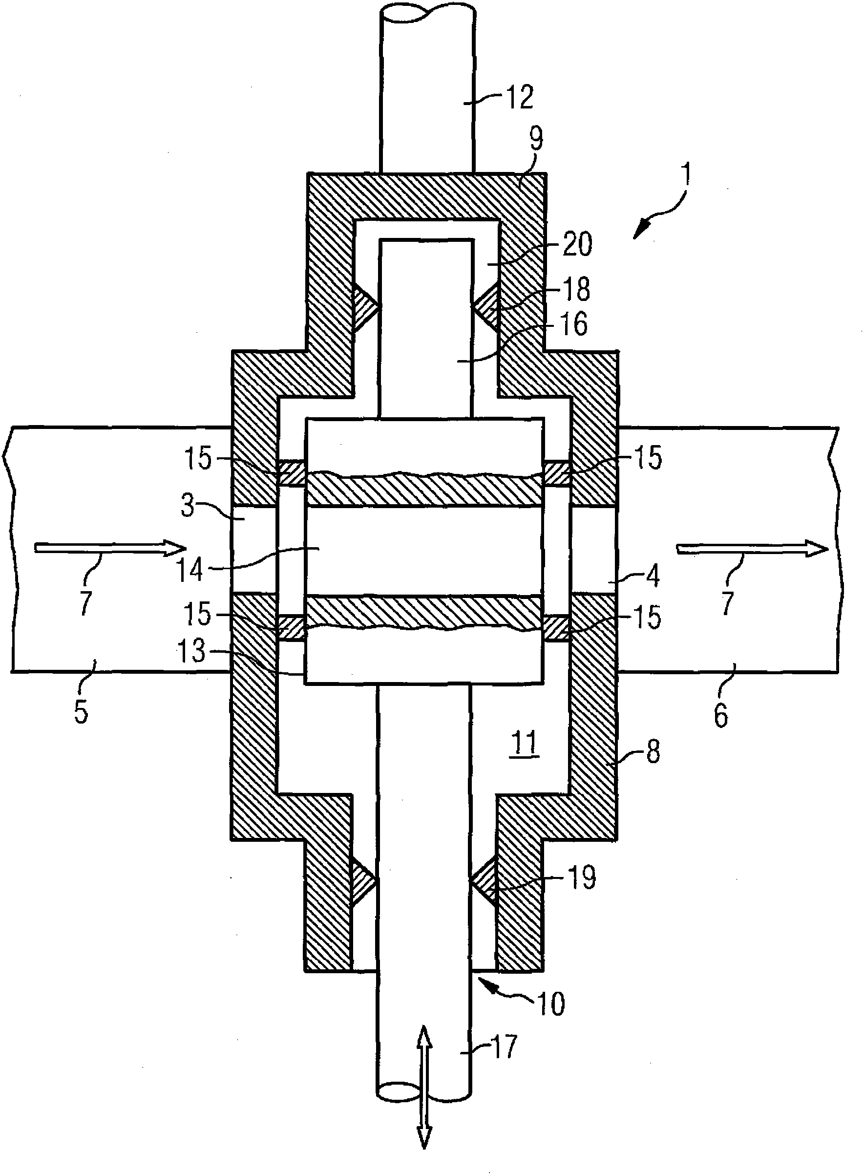 Combined quick acting control valve for a steam turbine