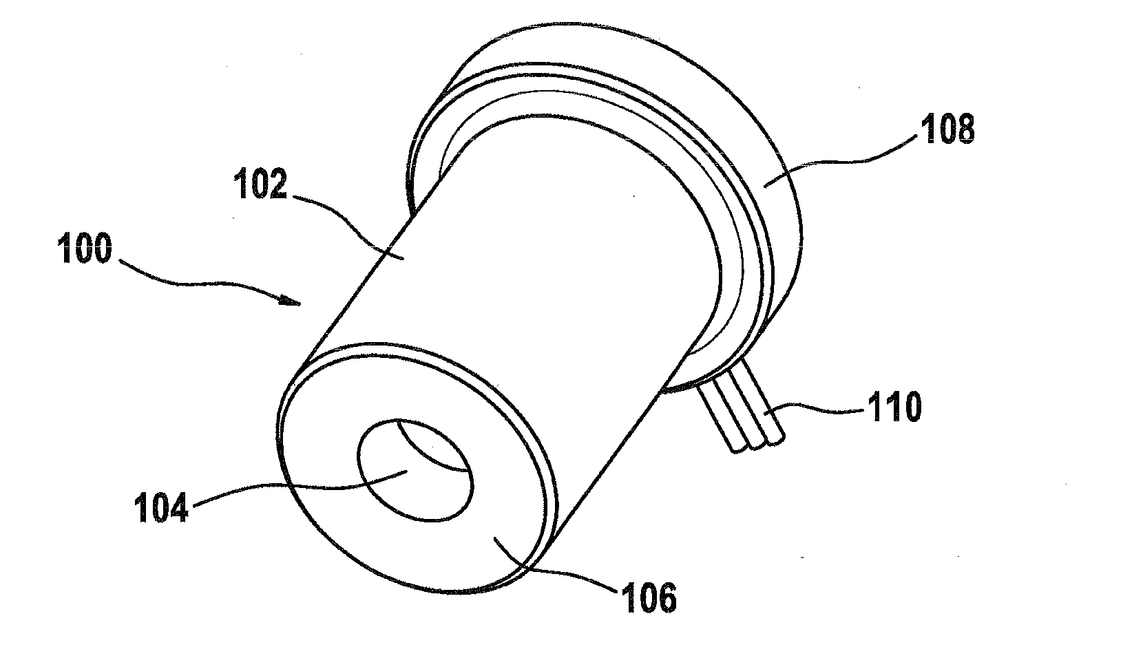 Winding body for an electric motor and method for producing a winding body for an electric motor