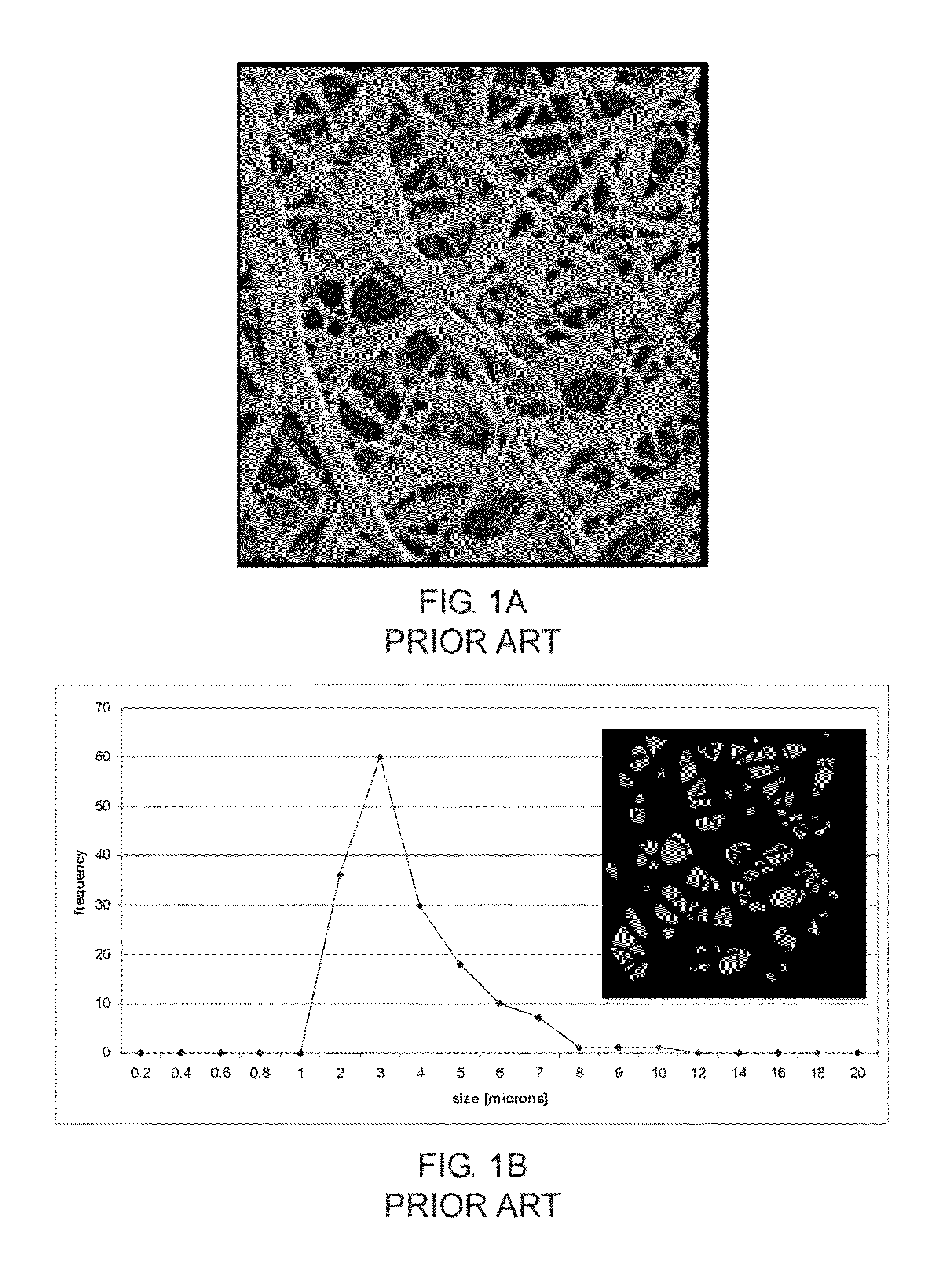 Fibrous non-woven polymeric material