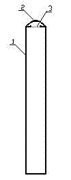 Loading method suitable for field mixed loading of explosive and tool used for method