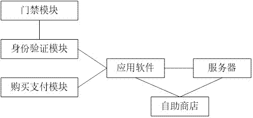 Self-service store system and self-service shopping method