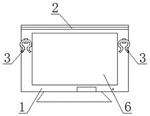 Television with dustproof function