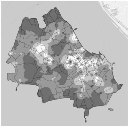 GIS-based scenic spot service facility layout analysis method