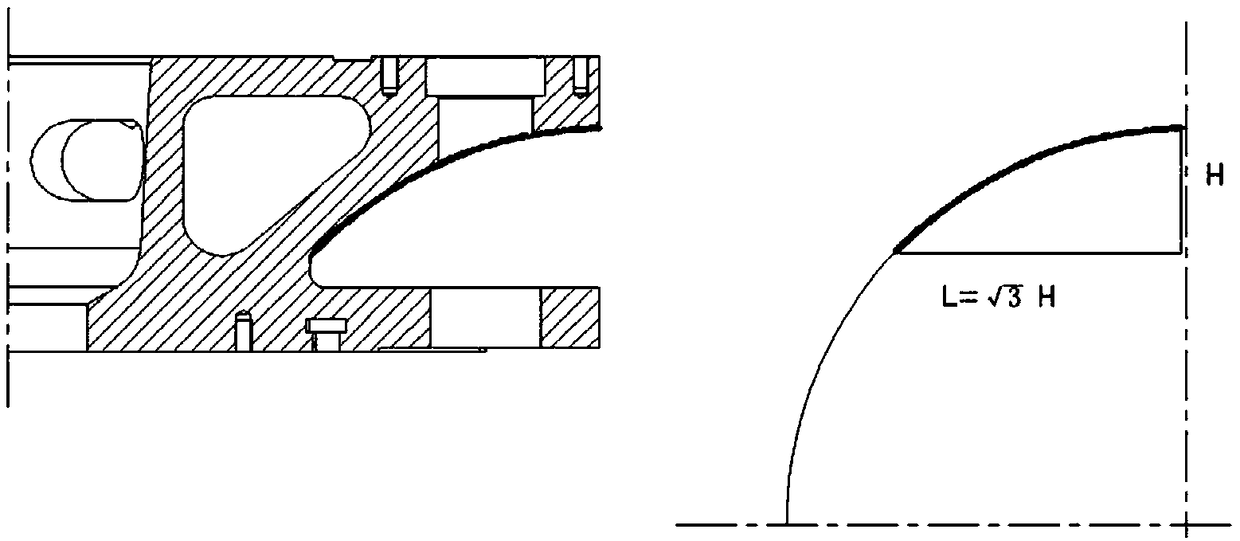 Mold combining mechanism of injection machine