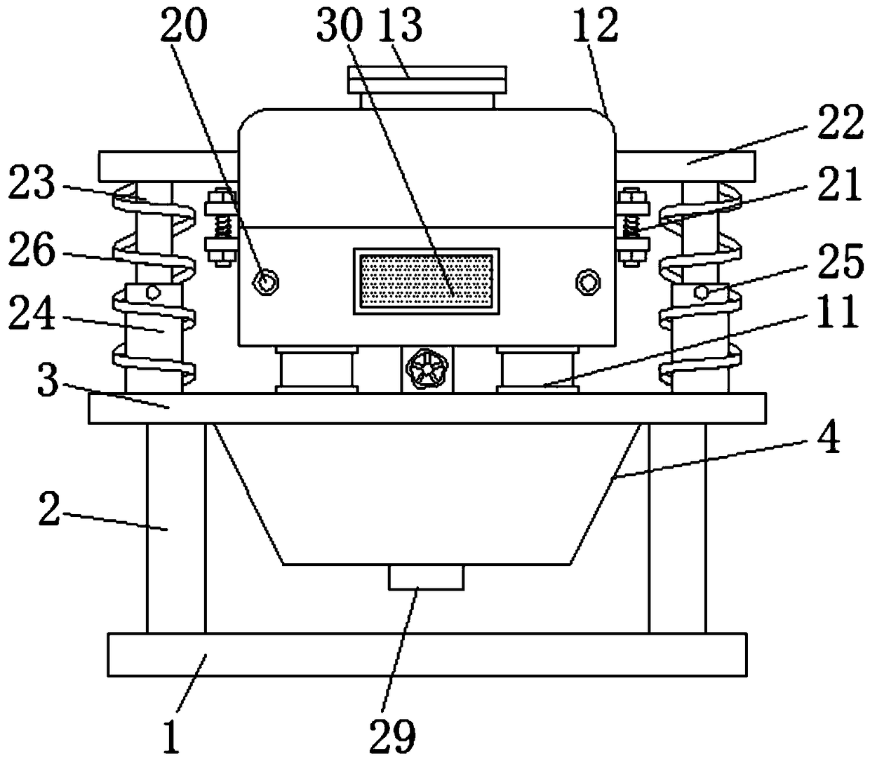 Packaging device for traditional Chinese medicine production