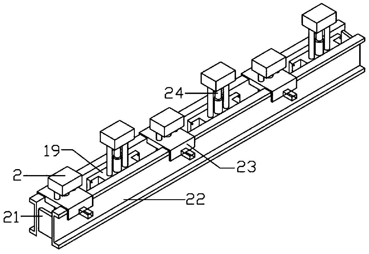 Suspension self-shifting type full-circumference rotary mounting machine and application method