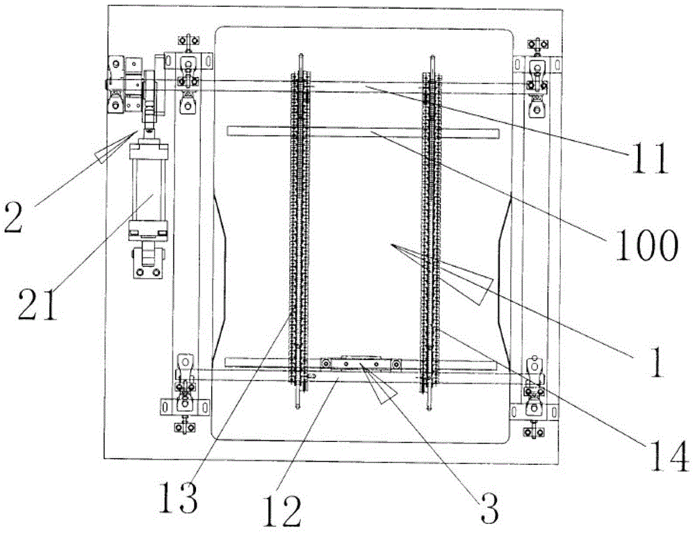 Automatic pipe discharging and feeding device