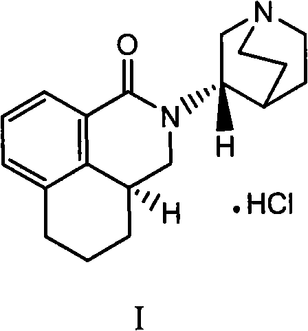 Preparation process of high-purity palonosetron Hcl