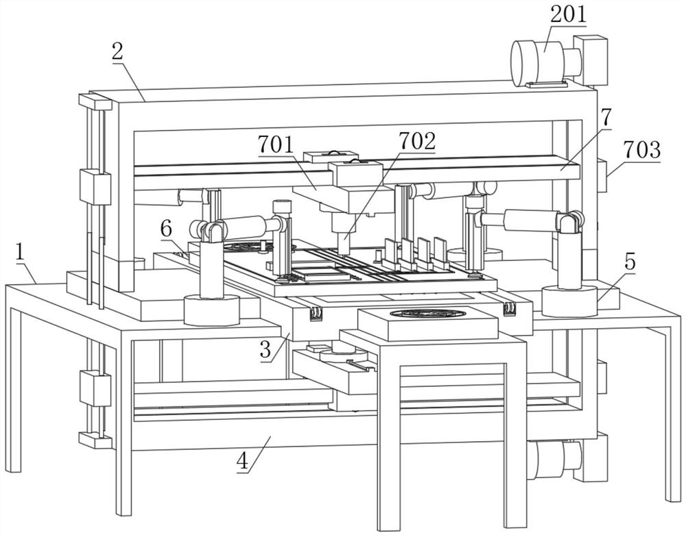 Intelligent end sealing clamp for high-precision electronic component and machining process of intelligent end sealing clamp