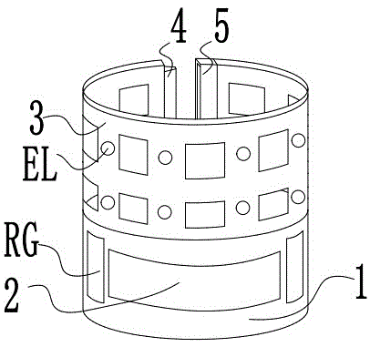 Potted landscape light