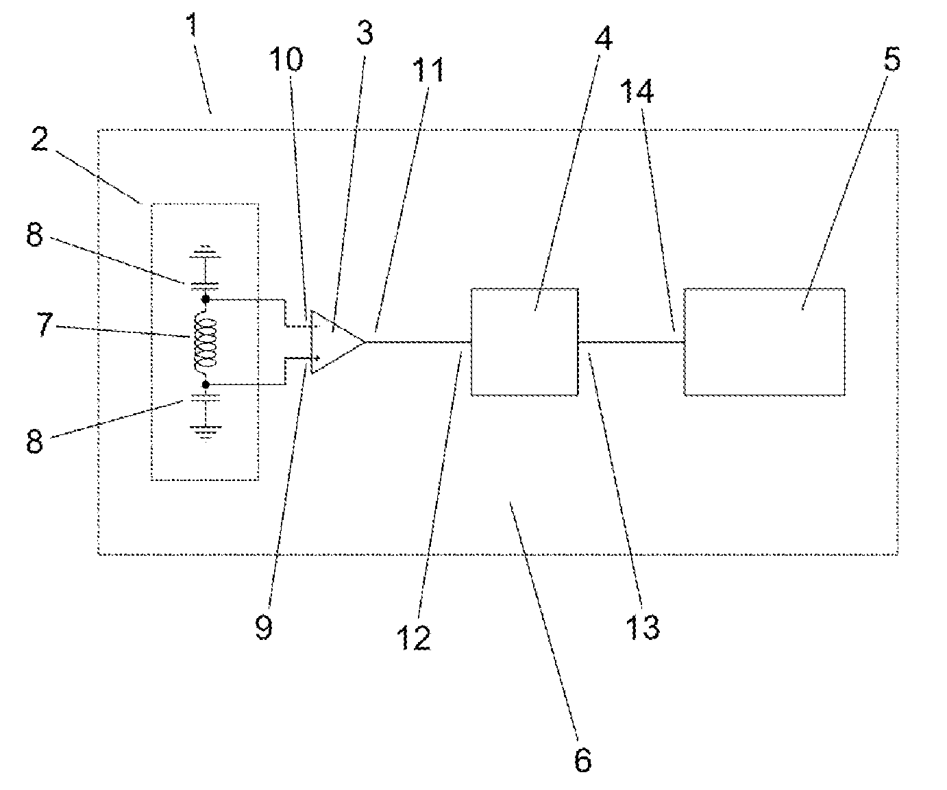 Receiver and method for retrieving an information signal from a magnetic induction signal