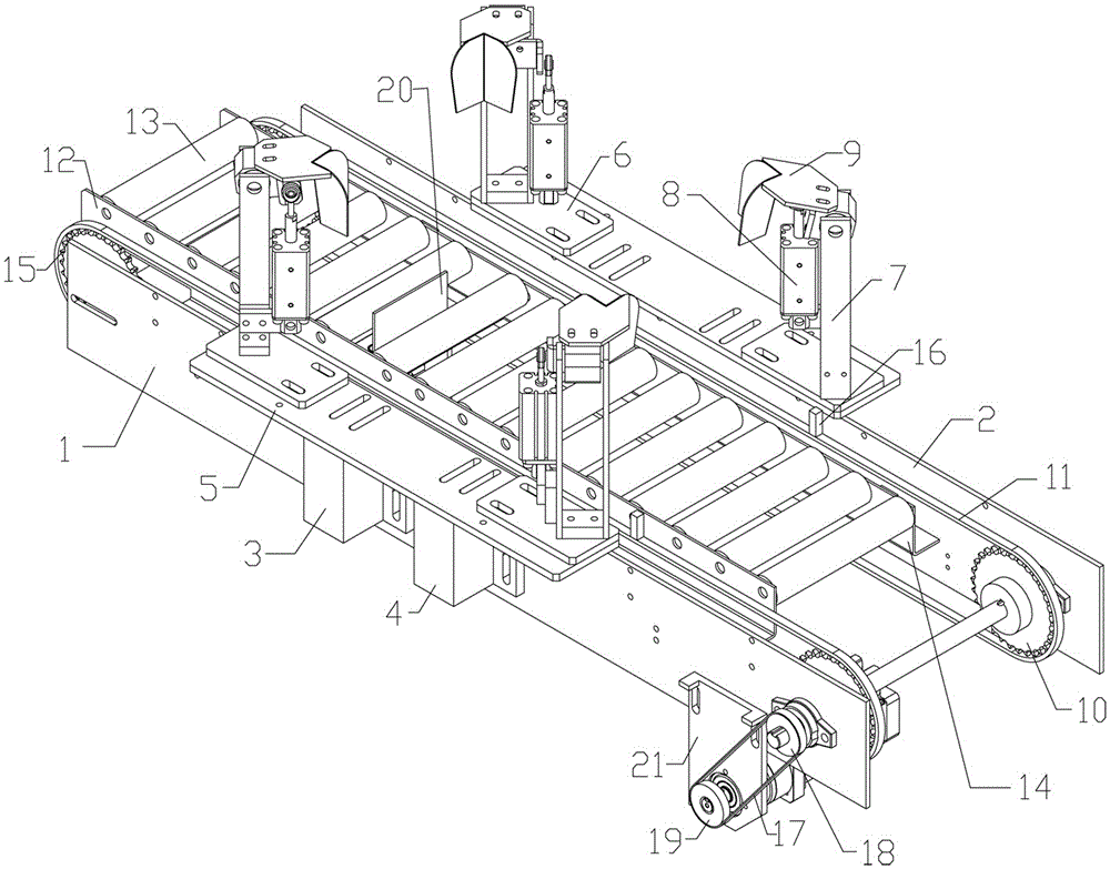 Carton locating device