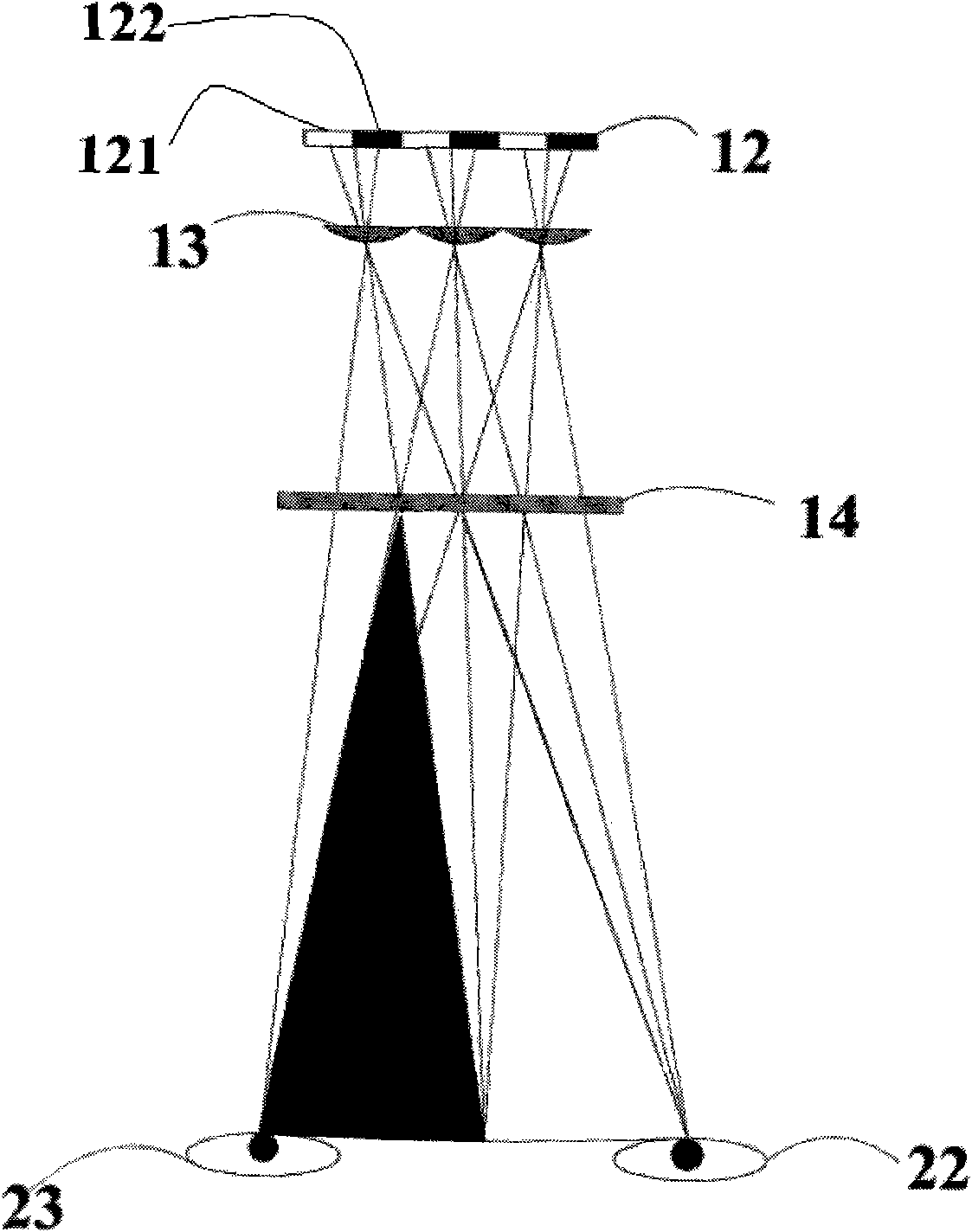 Stereo display, stereo display method and backlight modulation unit thereof