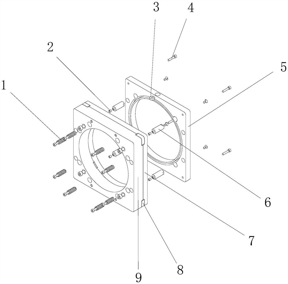 Flexible hinge phase shifter