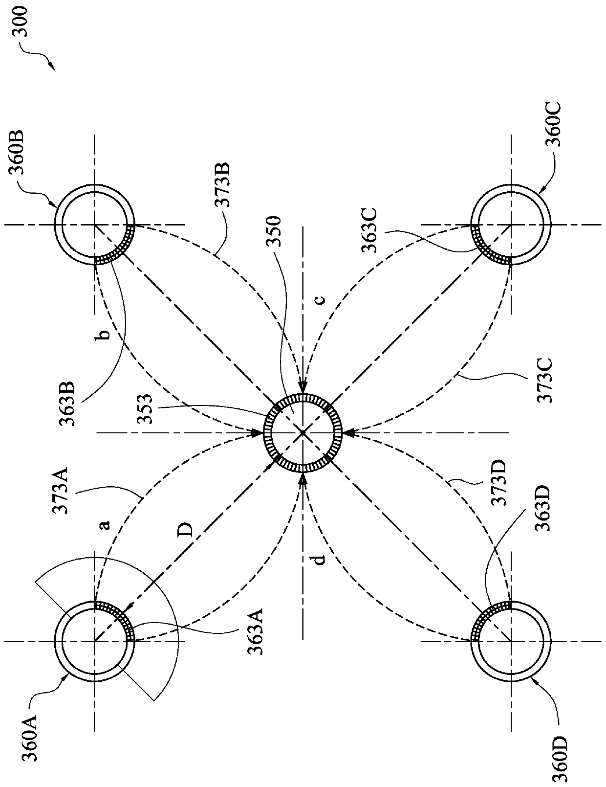 High-efficiency multi-angle well screen groundwater remediation equipment