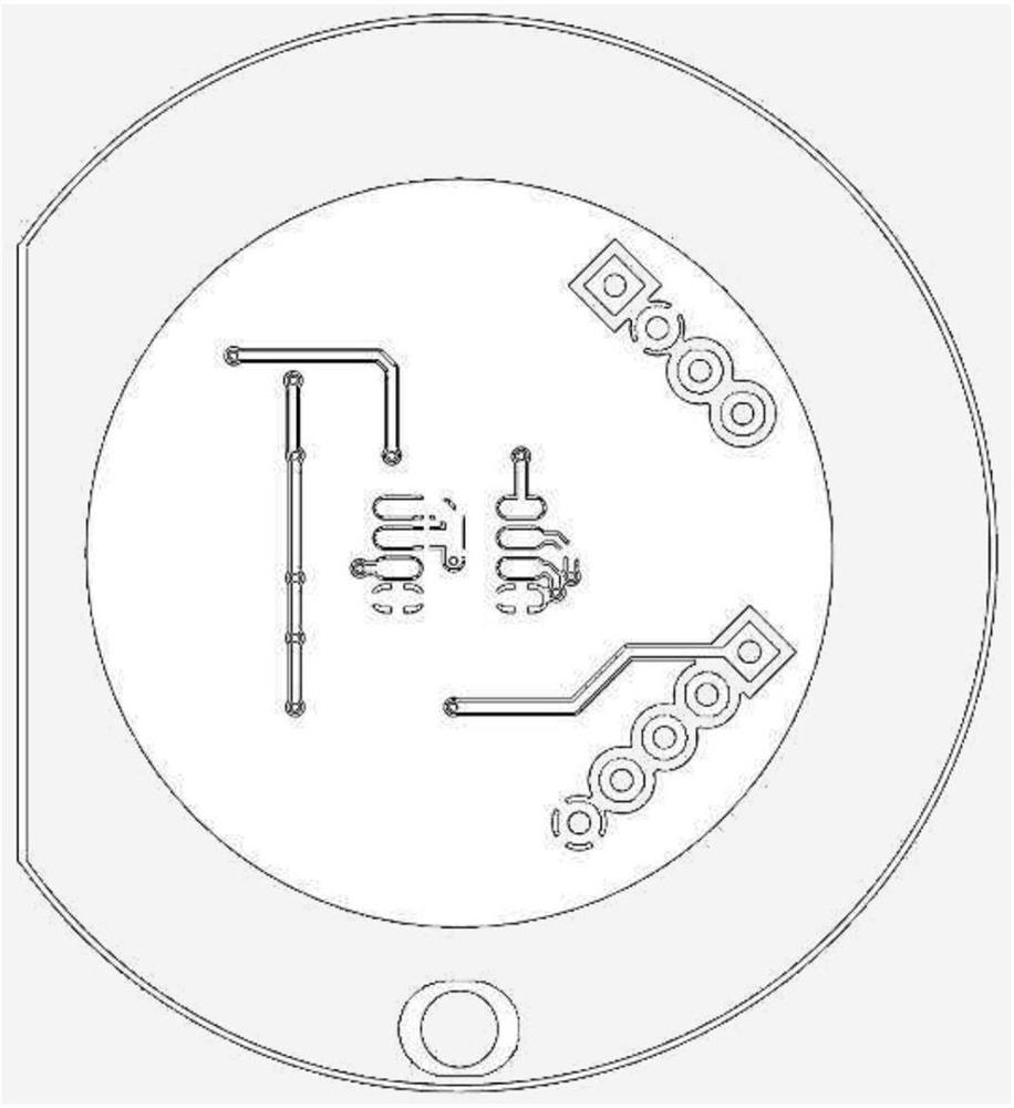 A detection device for monitoring the operation of flapping doors