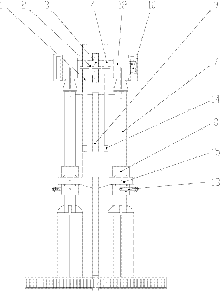 A weightless motion state simulation device