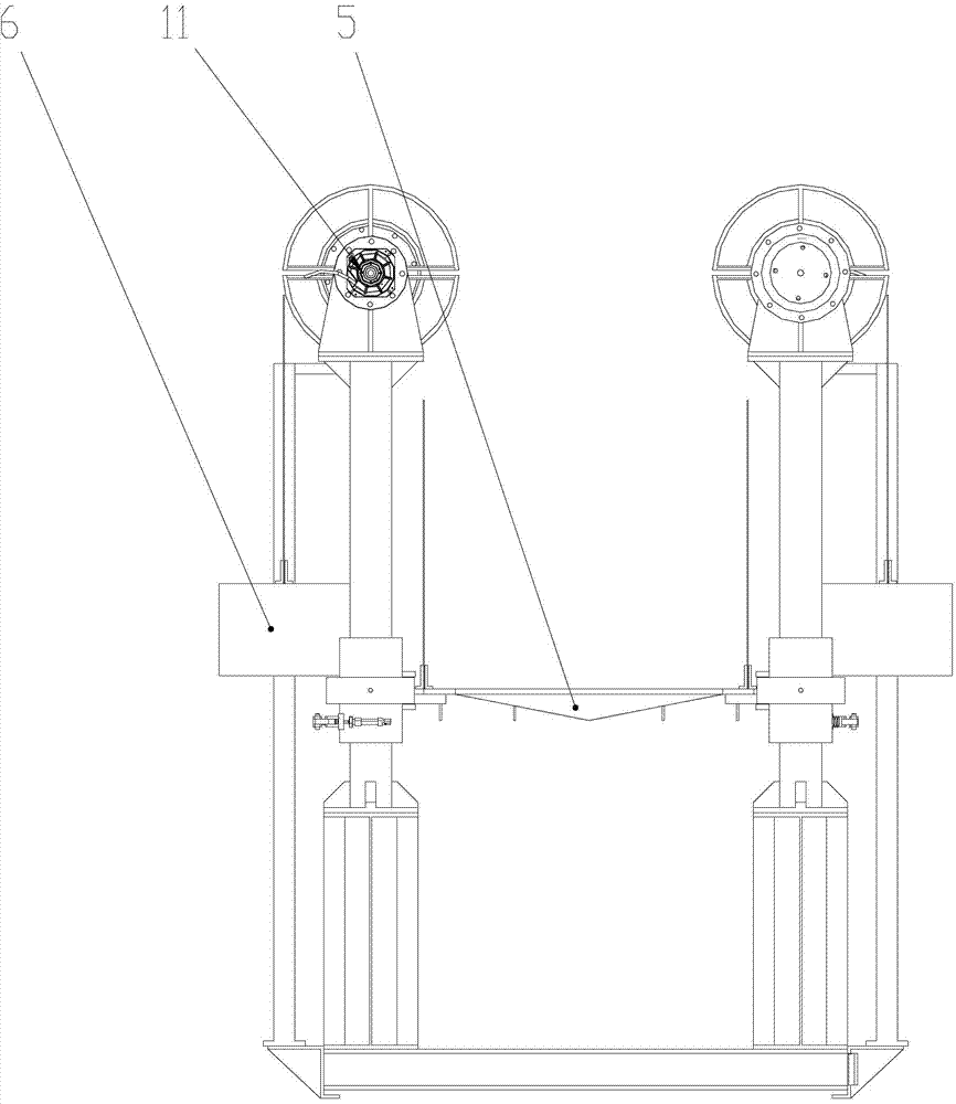 A weightless motion state simulation device