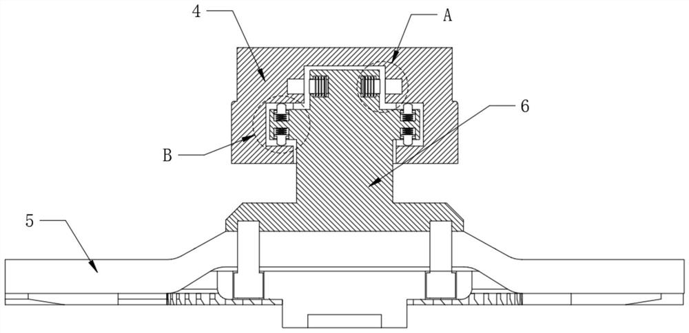 Machining grinding tool positioning and adjusting device